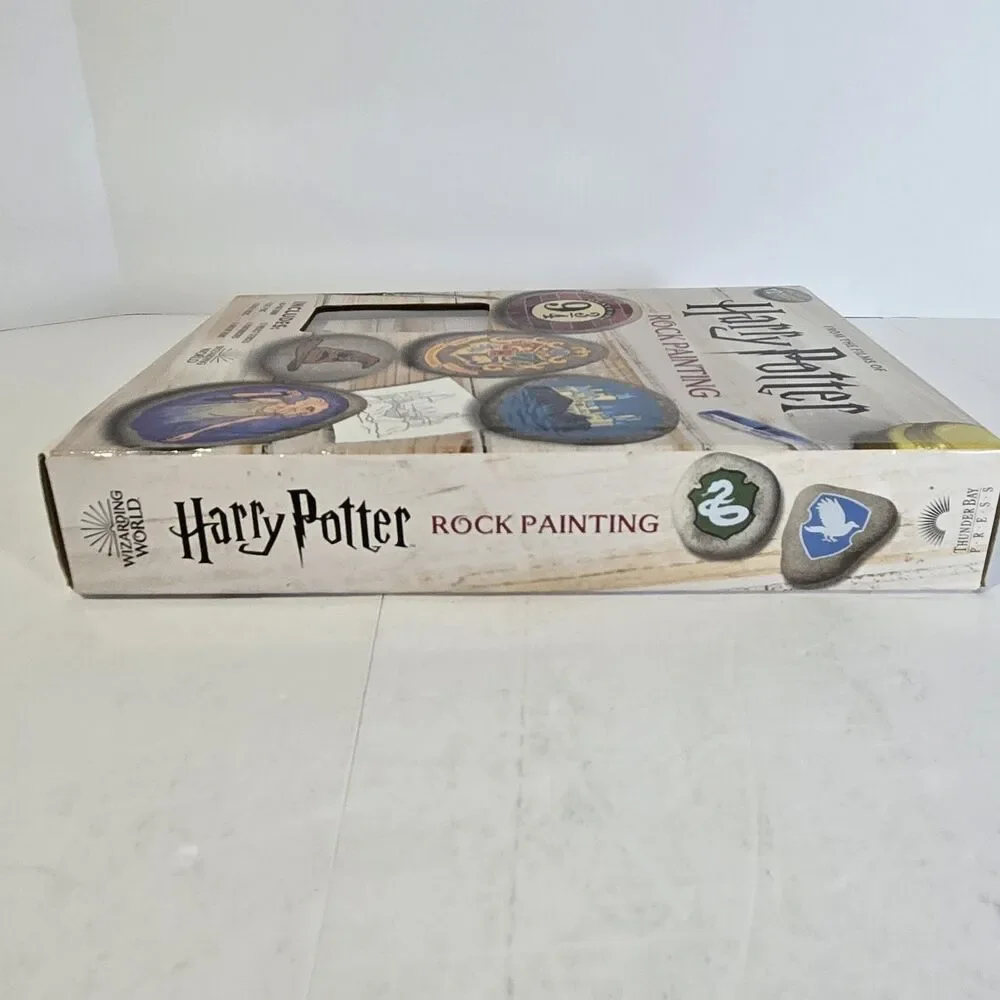 ​Harry Potter Rock Painting Craft Kit by Marcy Kelman (Thunder Bay Press) - CIB